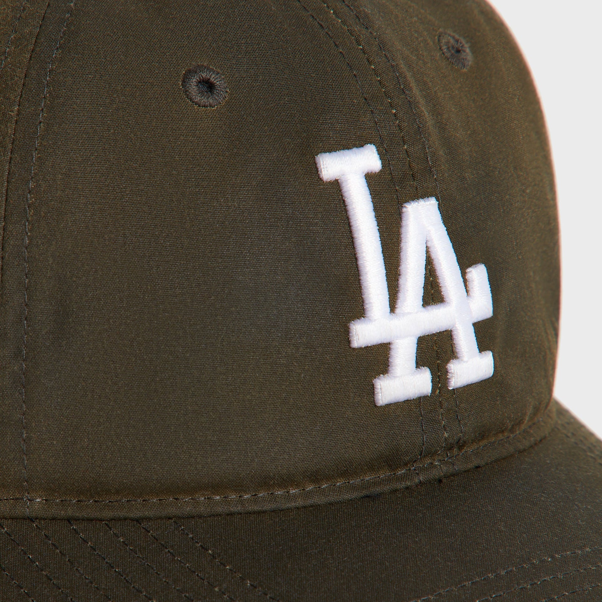 Kith & '47 for the Los Angeles Dodgers Waxed Cotton Franchise LS Cap - Cypress