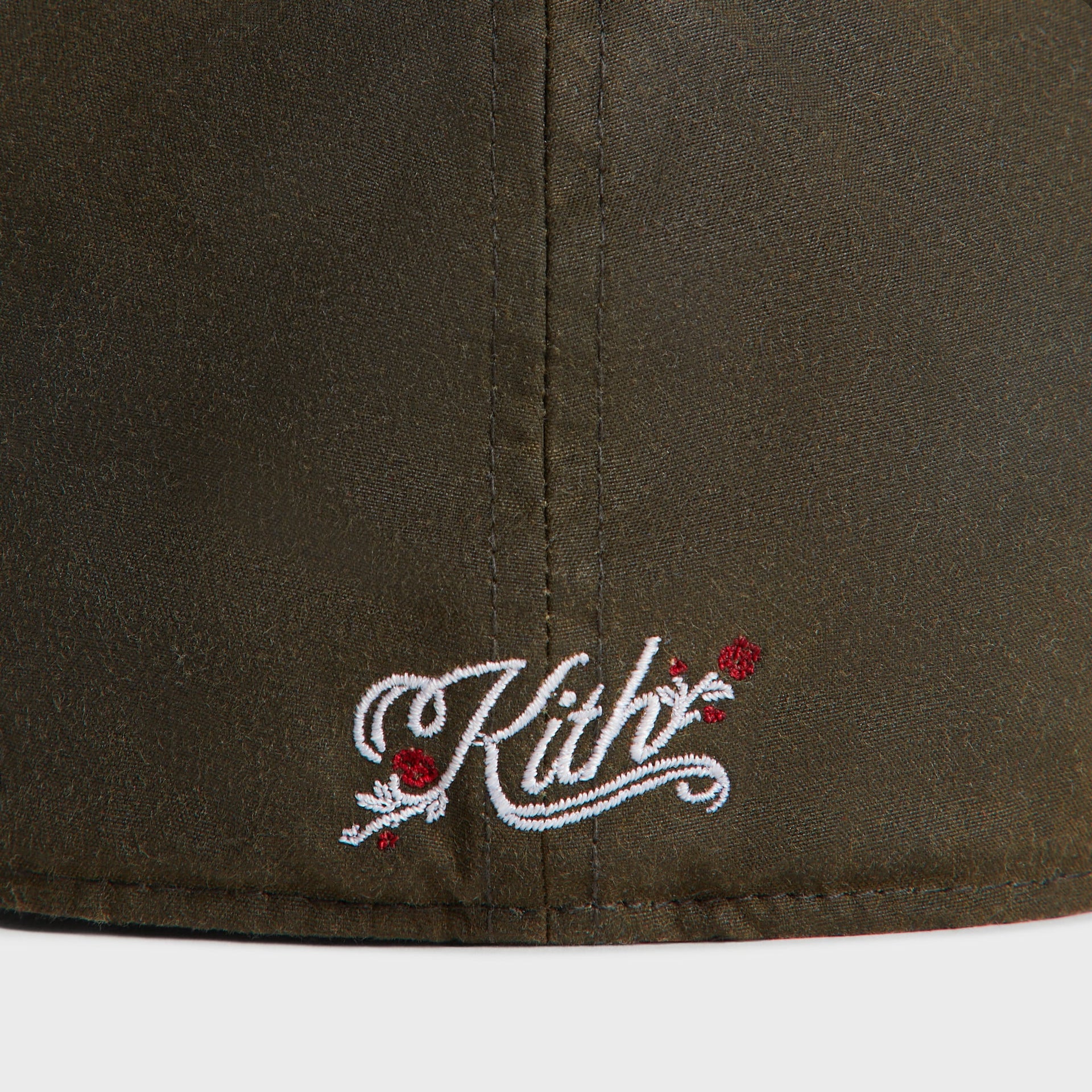 Kith & '47 for the Los Angeles Dodgers Waxed Cotton Franchise LS Cap - Cypress