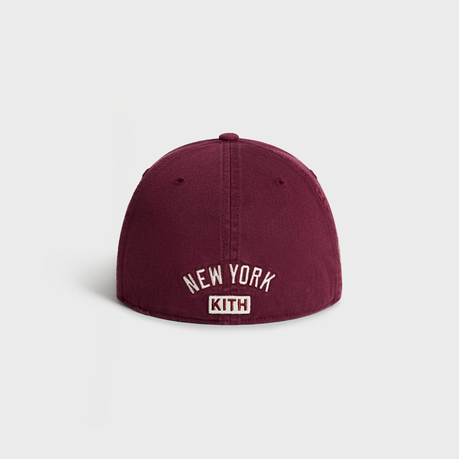 Kith & '47 Yankees cap in Marquee - back view showing New York KITH embroidered wordmark