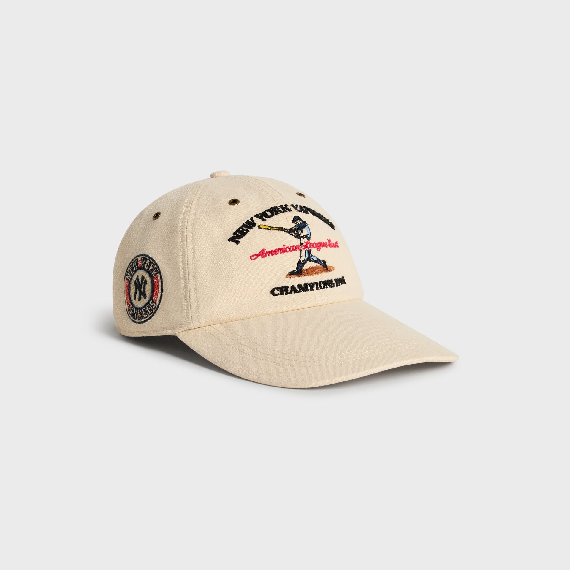 Kith & '47 for the New York Yankees Clean Up Duck Canvas Long Visor Cap - Sandrift