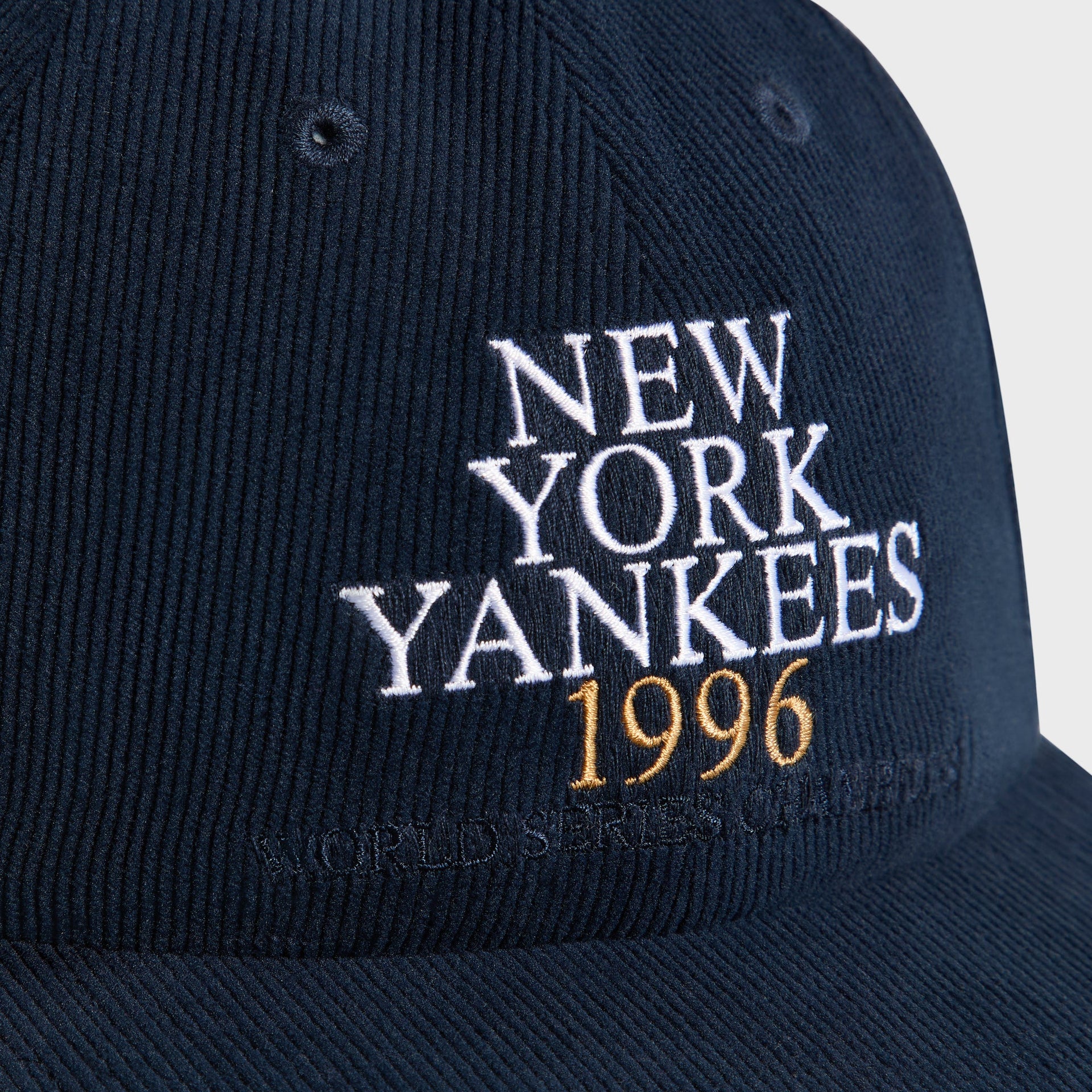 Kith & '47 for the New York Yankees Corduroy Curve Clean Up Cap - Nocturnal