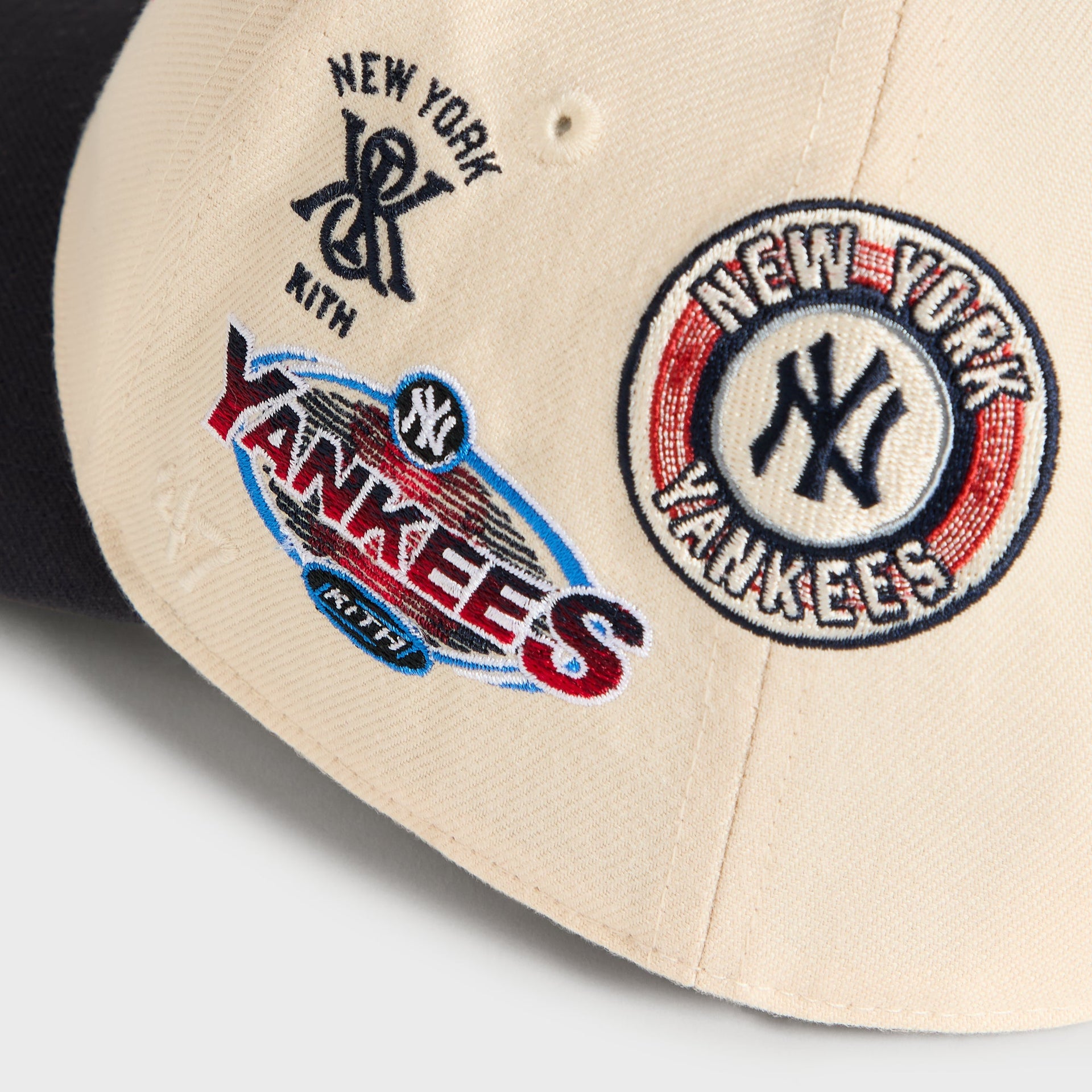 Kith & '47 for the New York Yankees Ballpark Offside DT Cap - Sandrift
