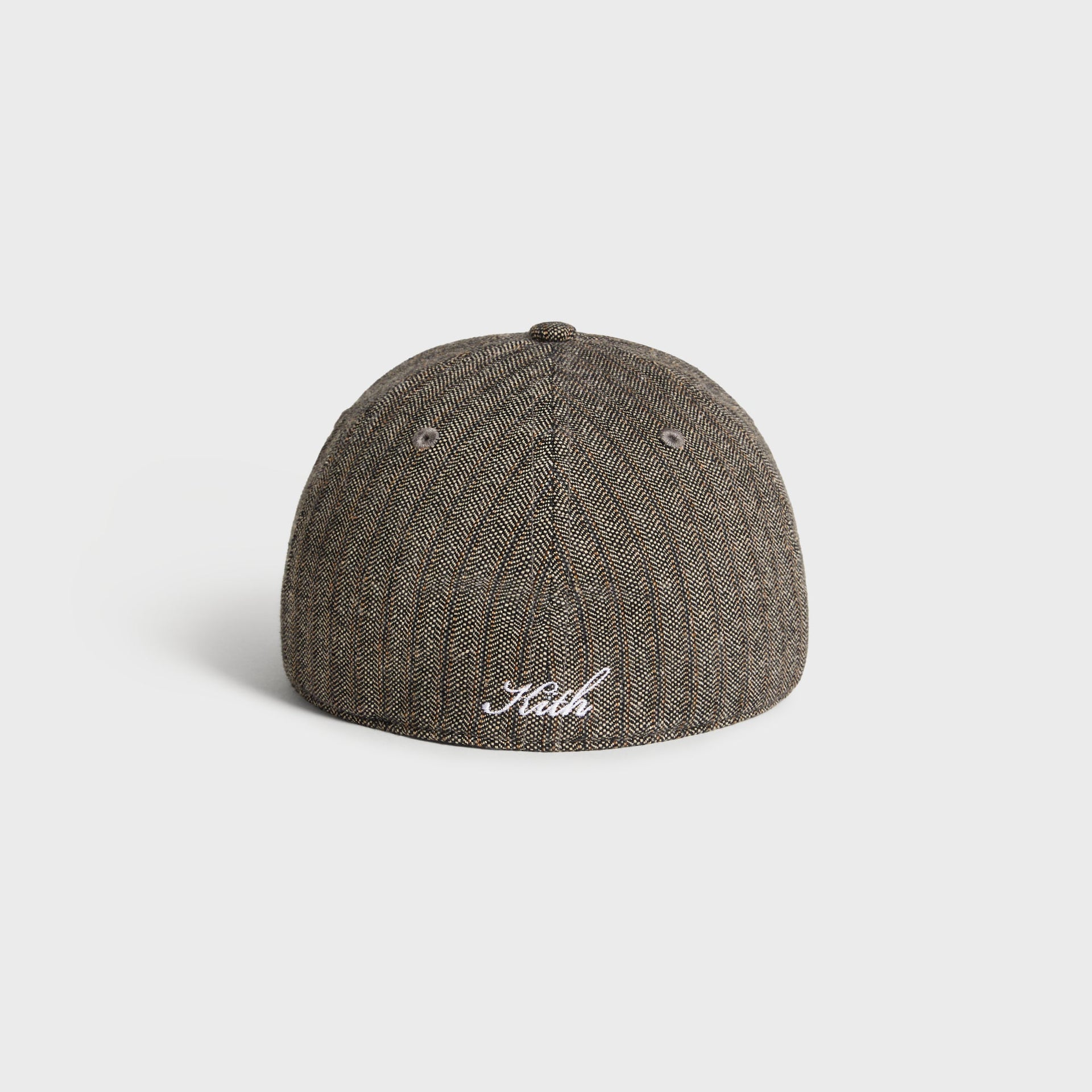 Kith & '47 Yankees Franchise LS Cap in Apocalypse, back view showing embroidered Kith script above closure