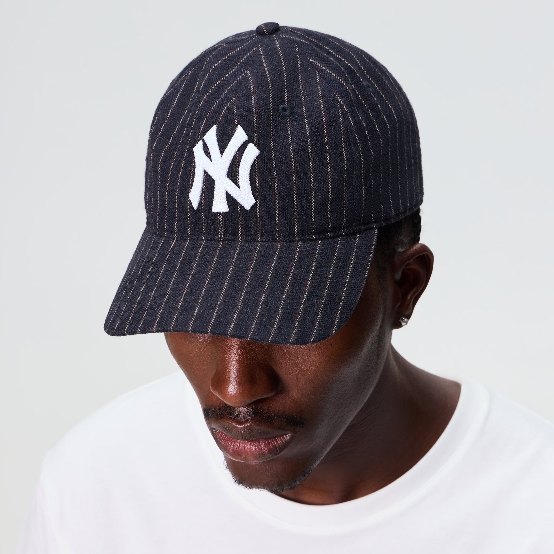 Kith & ‘47 for the New York Yankees Barre Stripe Franchise LS Cap - Nocturnal