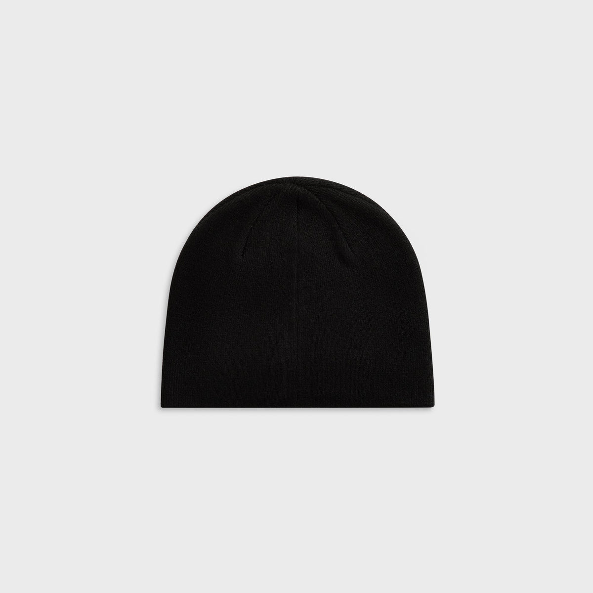 Kith Acrylic Cito Beanie in black knit, back view