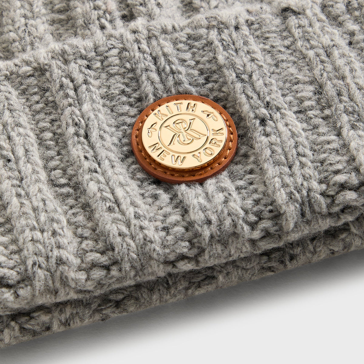 Kith Speckle Yarn Chalet Beanie - Medium Heather Grey