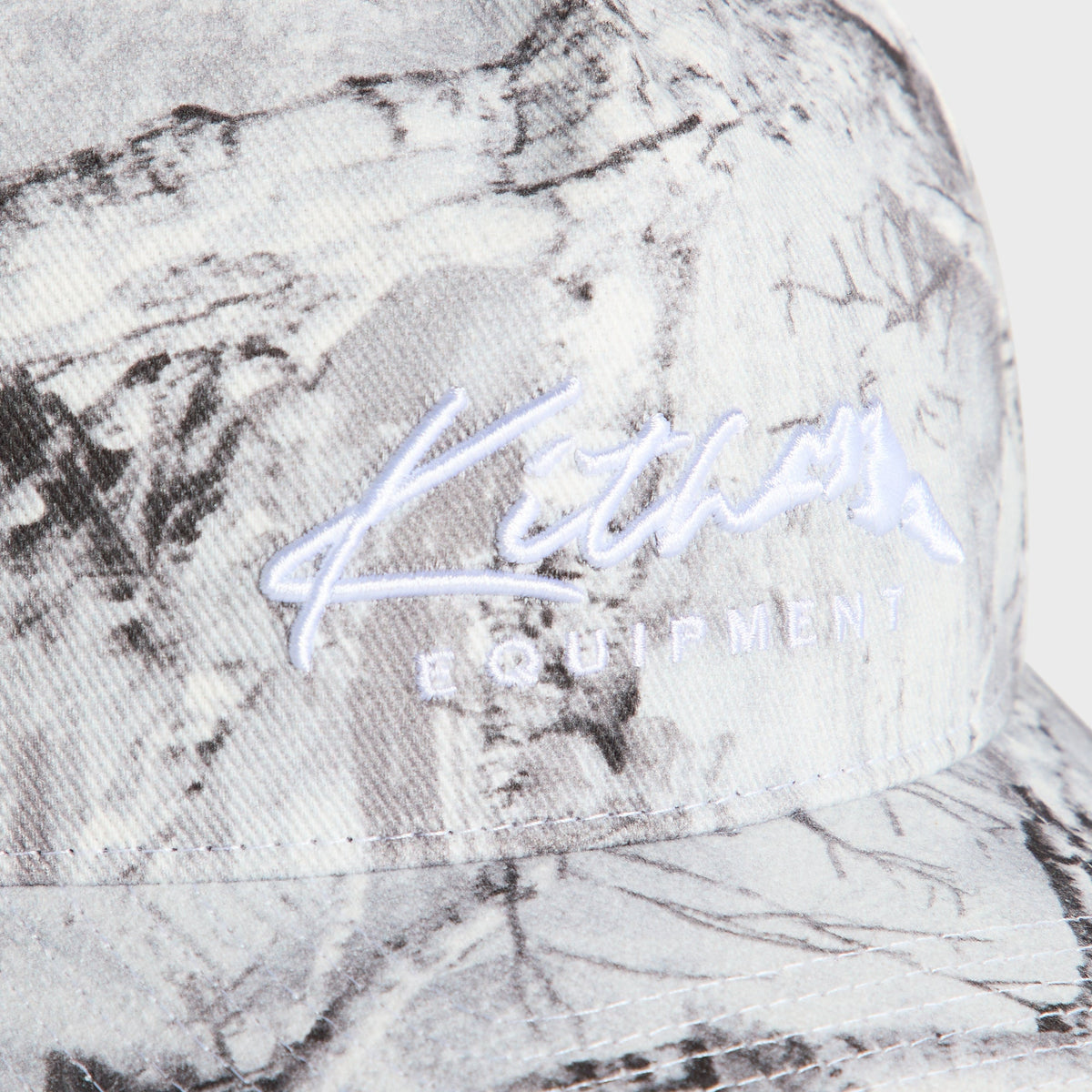 Kith Brushed Twill Bay Low Pinch Crown Cap - Earth