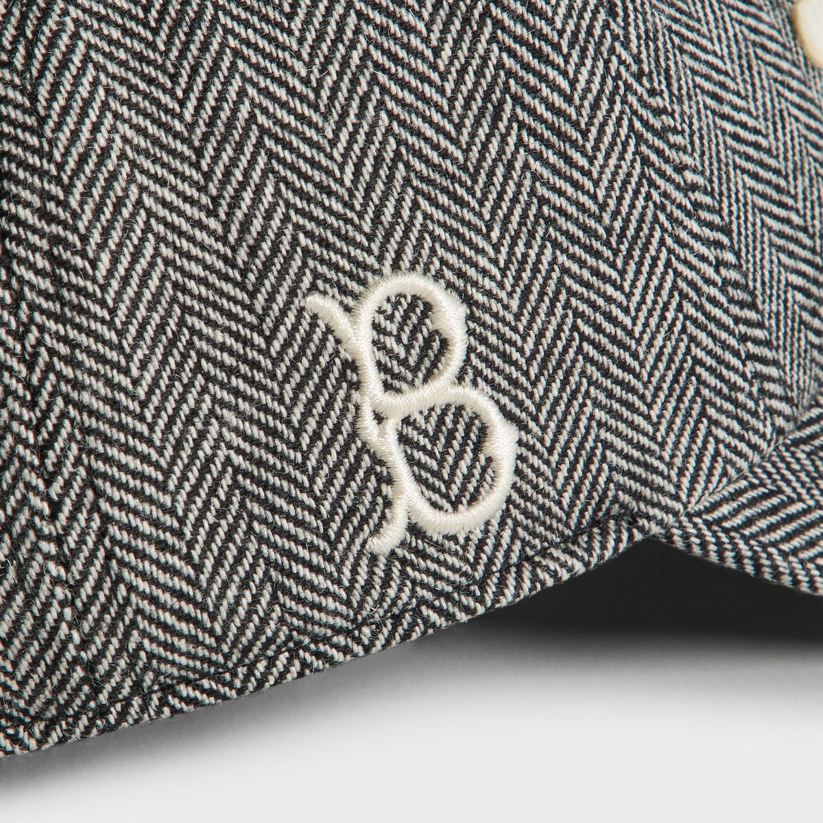 Kith & '47 for the Brooklyn Dodgers Herringbone Wool Clean Up Cap - Argon