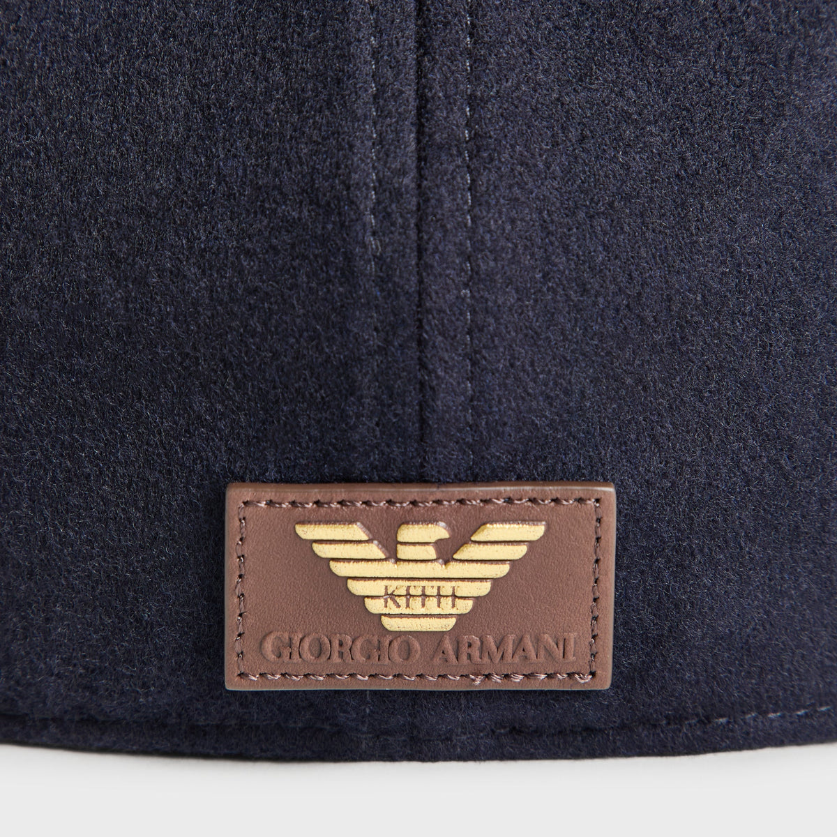 Giorgio Armani & Ronnie Fieg for '47 Wool Deconstructed Franchise LS Fitted Cap - Blue Navy