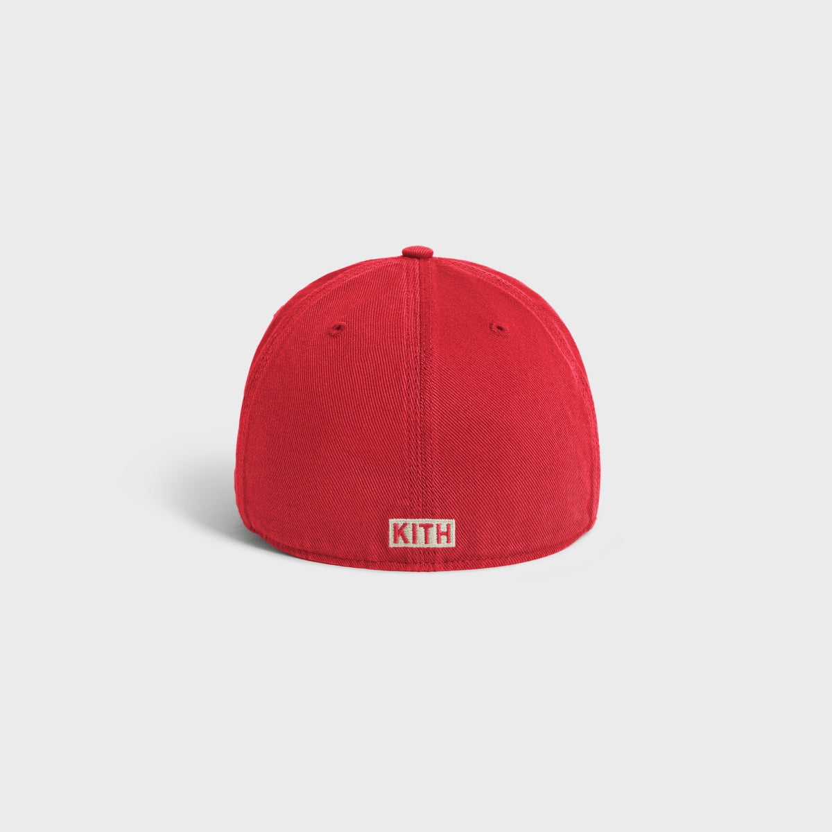 Kith & '47 Heavy Twill Franchise LS Cap in Retro, back view with KITH box logo