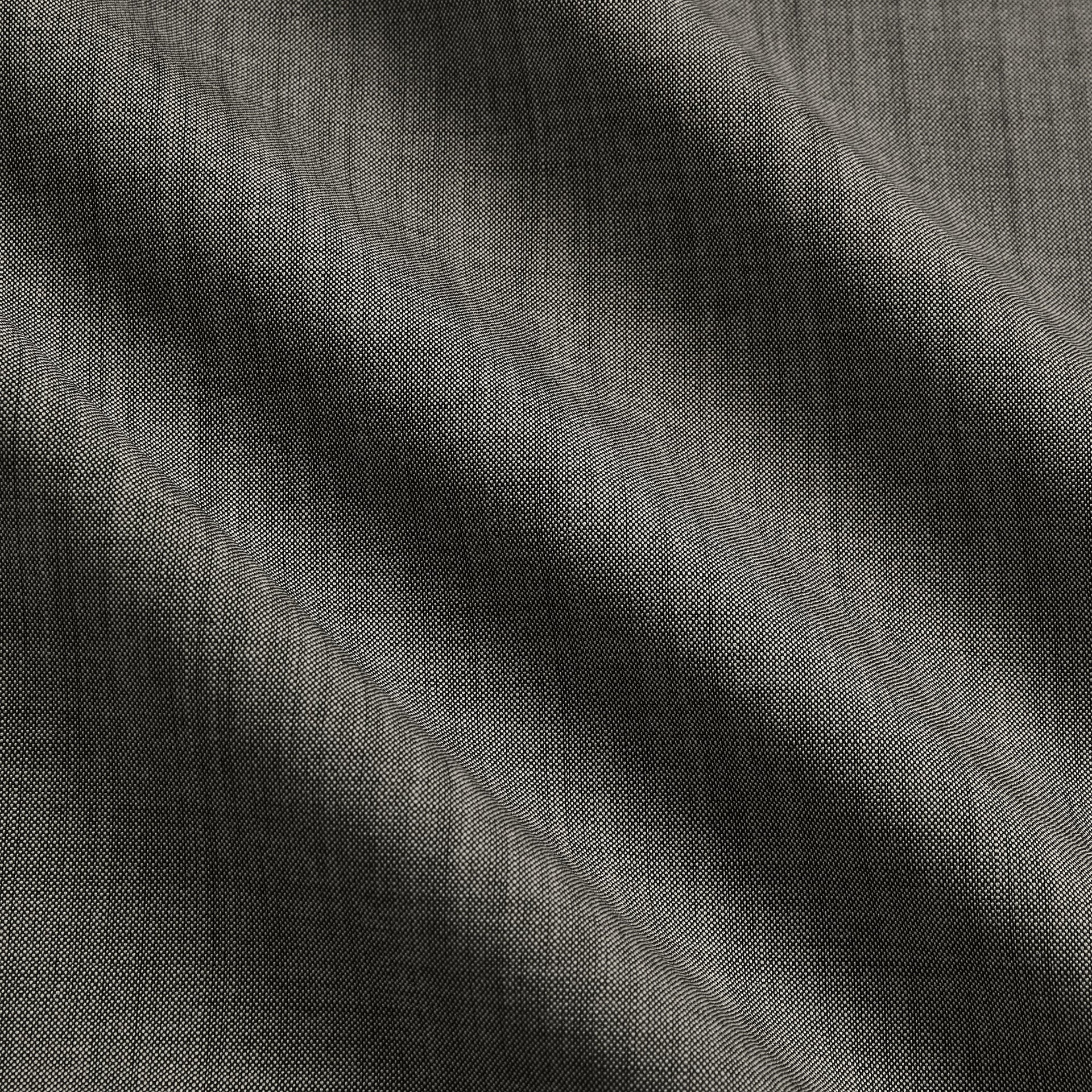 &Kin Gibbs Pant close-up of Grey Melange tropical wool woven texture