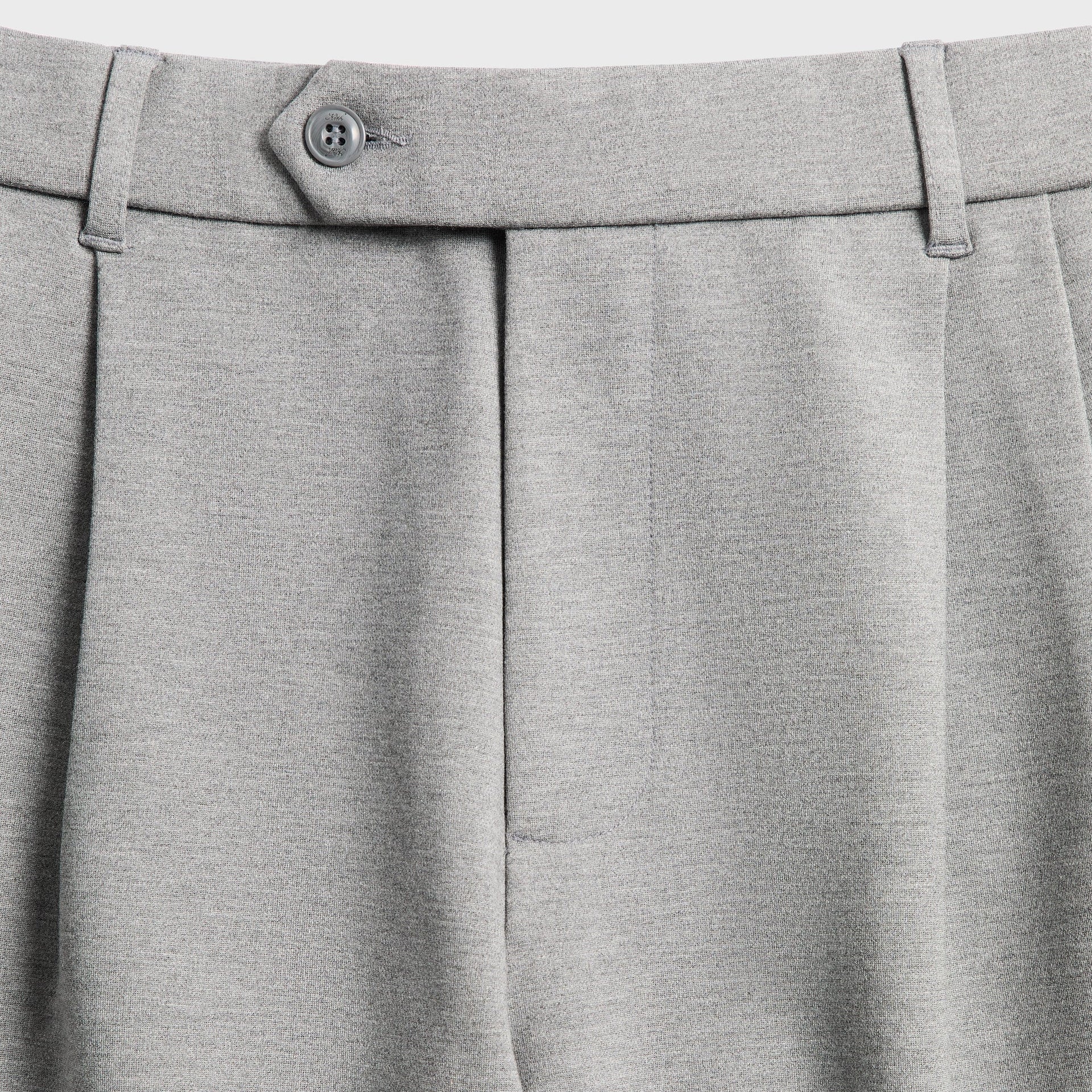 Kith Ponte Tyler Pant - Medium Heather Grey