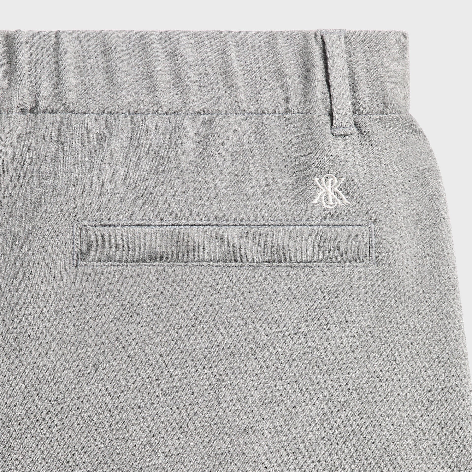 Kith Ponte Tyler Pant - Medium Heather Grey