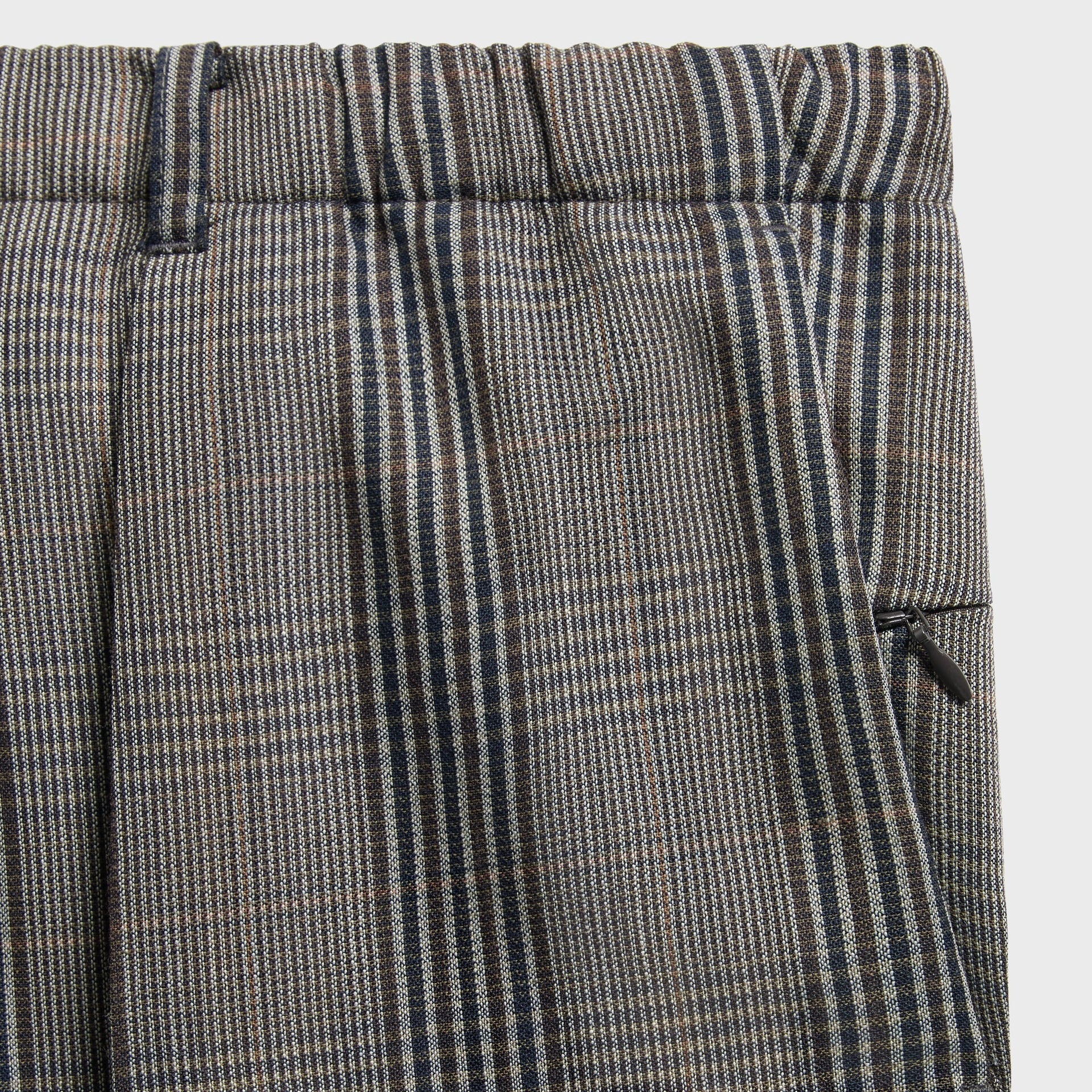 Kith Glen Plaid Idris Pant - Ember