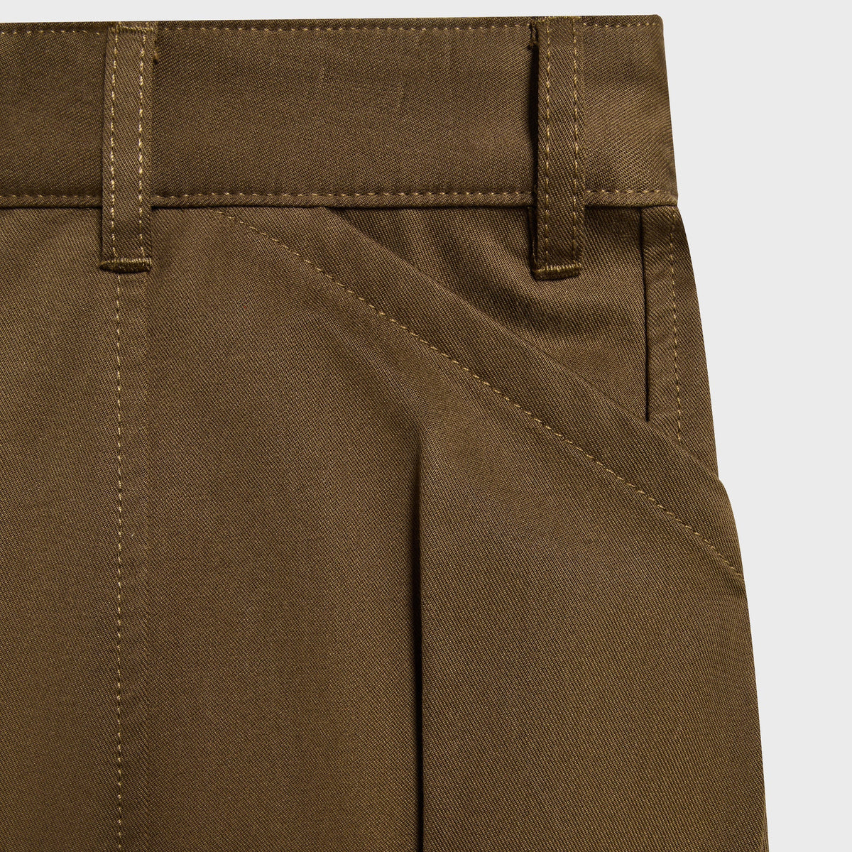 Kith Washed Herringbone Twill Gus Pant - Buckwheat - PH