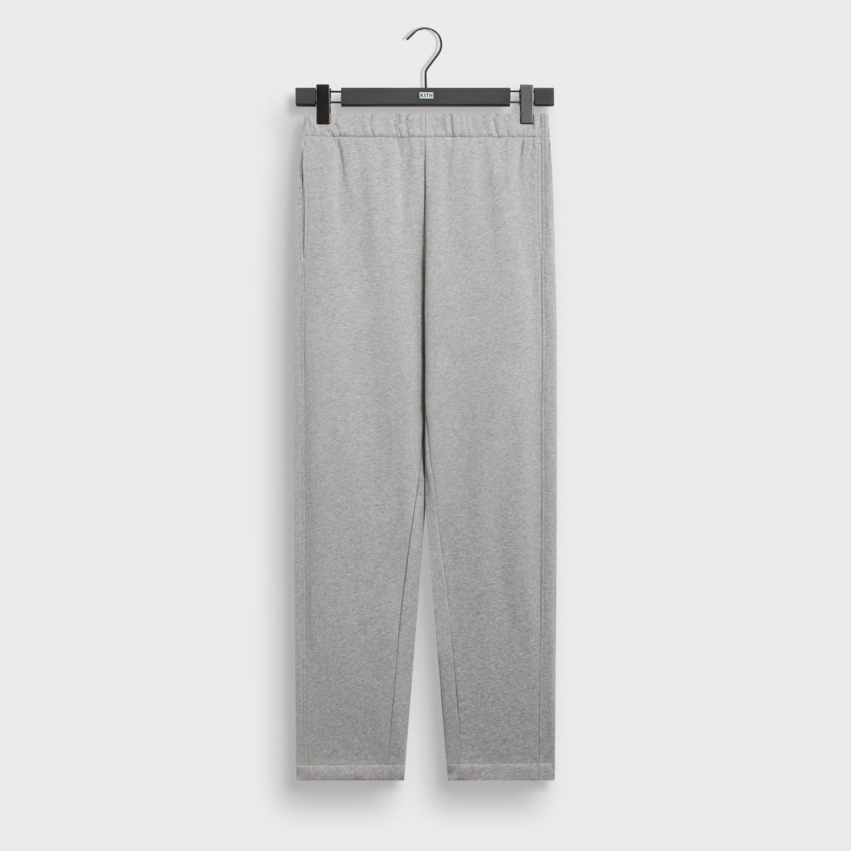 &Kin Pima Cotton Fleece Matthias Track Pant - Heather Grey