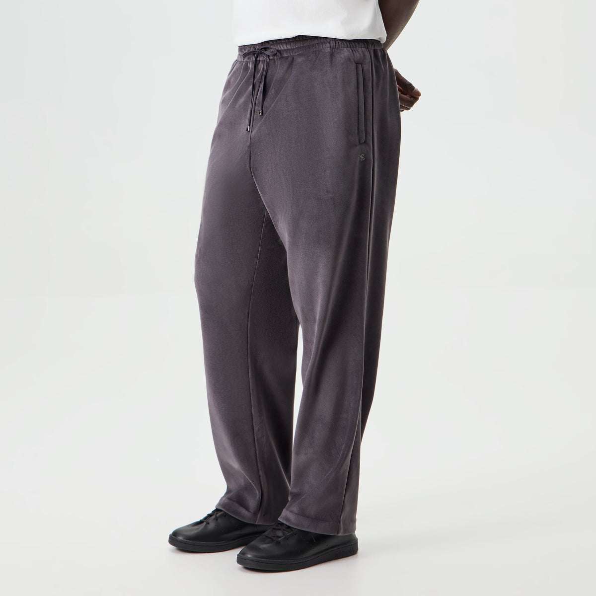 Kith Plush Corduroy Damon Track Pant - Battleship