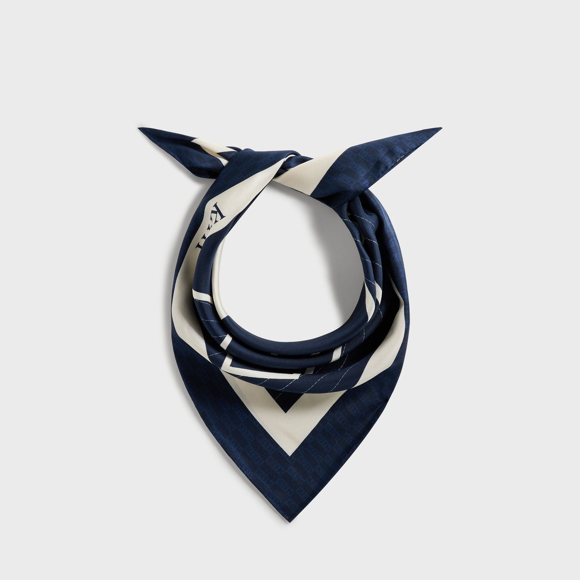 Kith for the New York Yankees Printed Silk Bandana - Sandrift