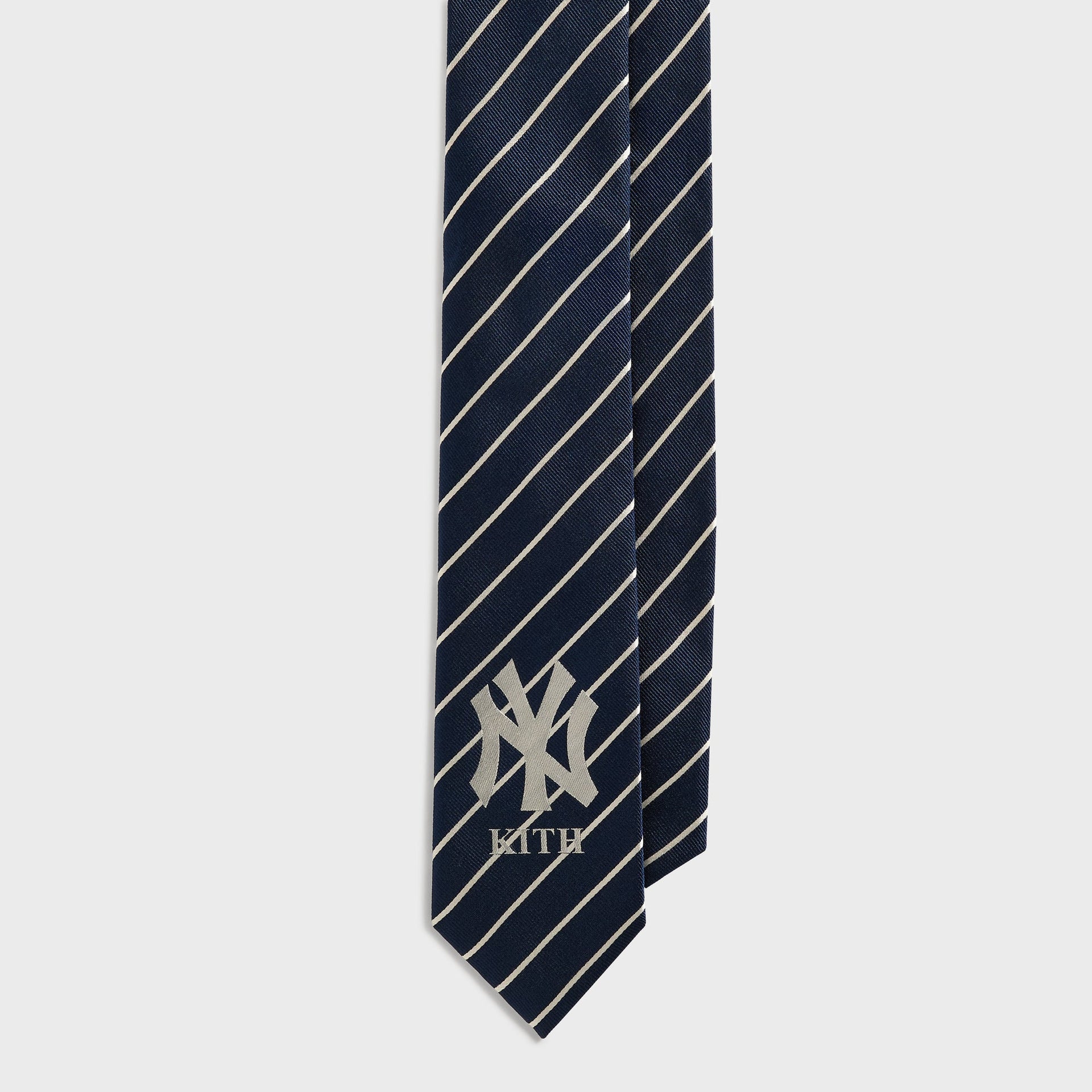Kith for the New York Yankees Silk Pinstripe Tie - Nocturnal