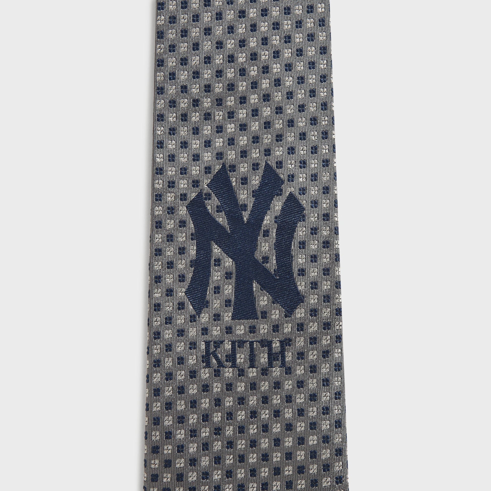 Kith for the New York Yankees Silk Foulard Tie - Skyscraper