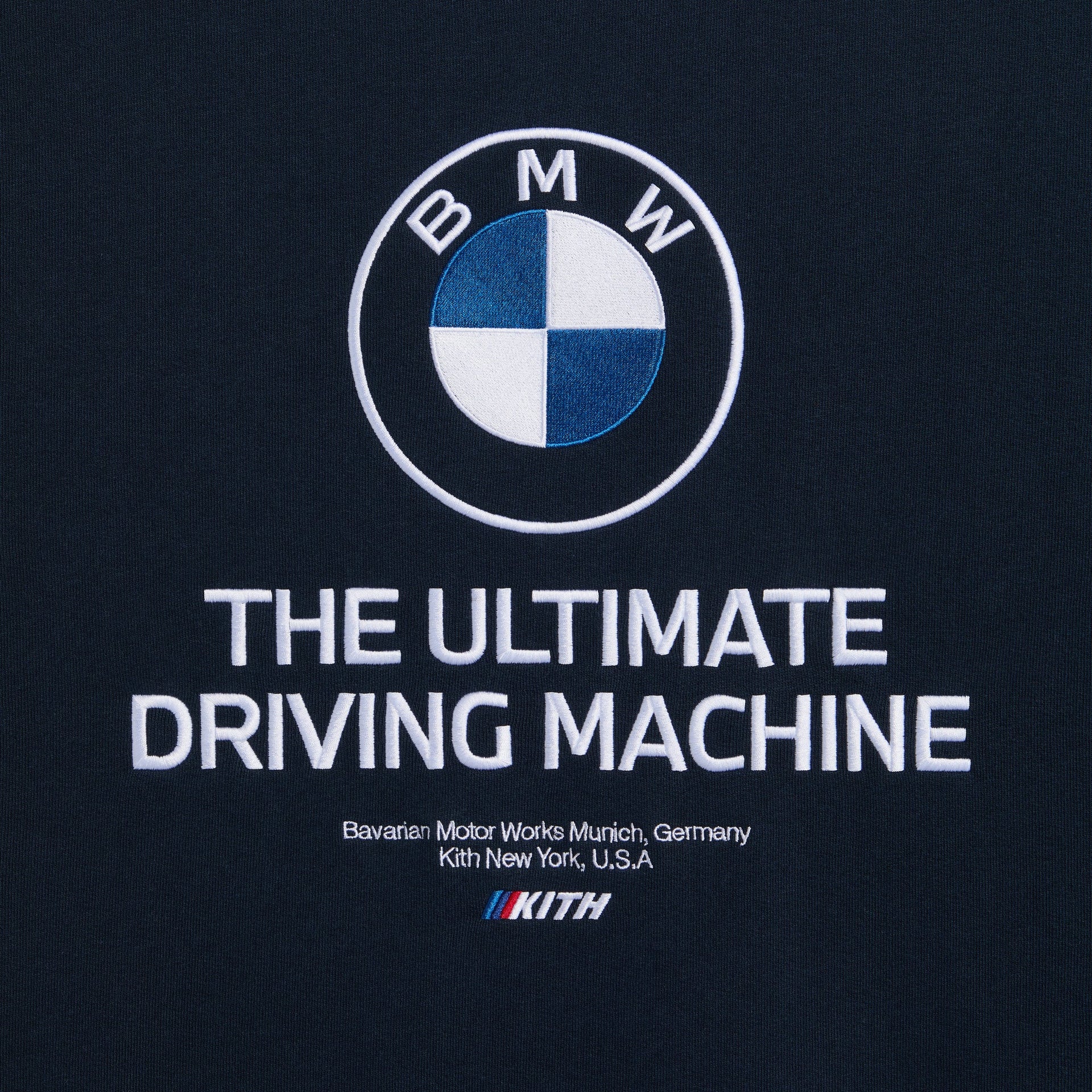 Kith for BMW Quote Vintage Crewneck - Nocturnal