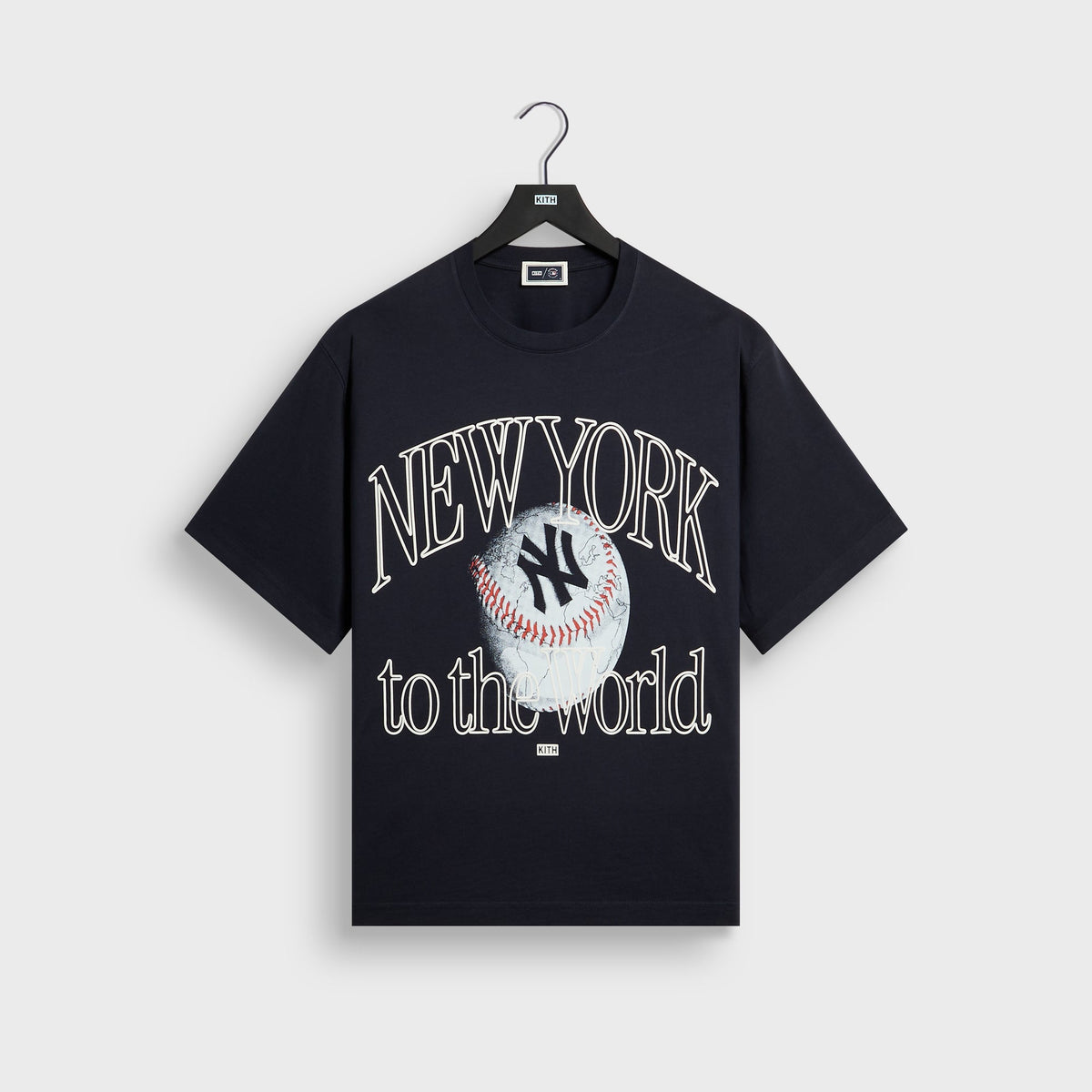 Kith for the New York Yankees New York to the World Vintage Alex Tee - Nocturnal - PH