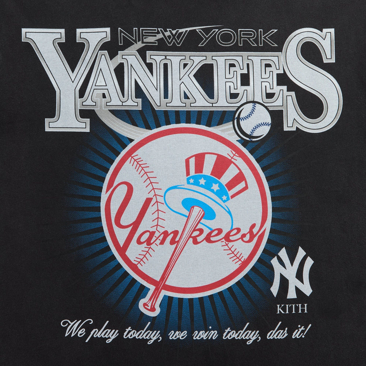 Kith for the New York Yankees Legacy Vintage Tee - Black - PH