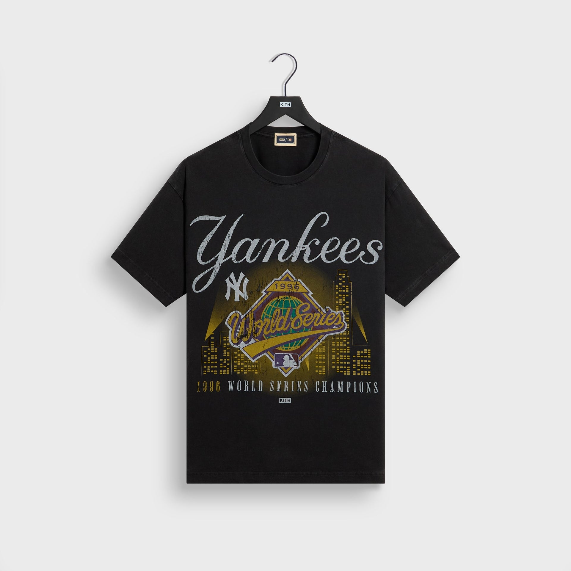 Kith for the New York Yankees World Series Vintage Tee - Black