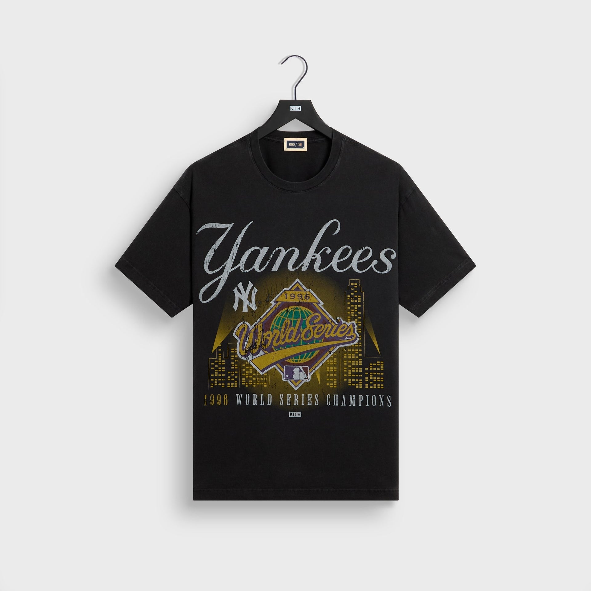 Kith for the New York Yankees World Series Vintage Tee - Black - PH