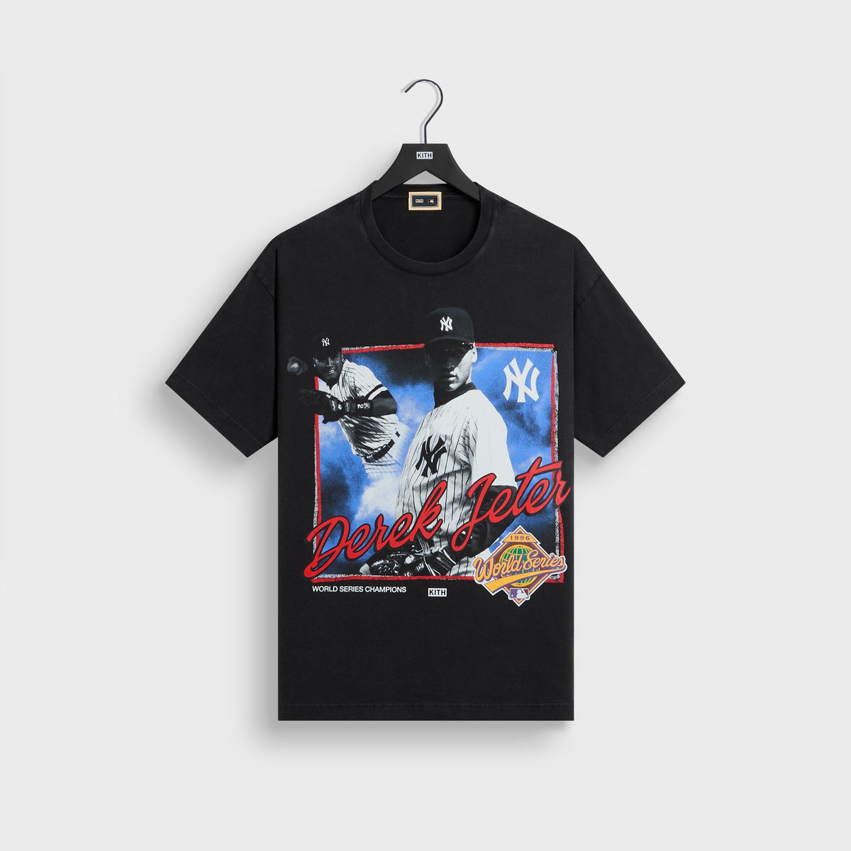 Kith for the New York Yankees Derek Jeter Vintage Tee - Black