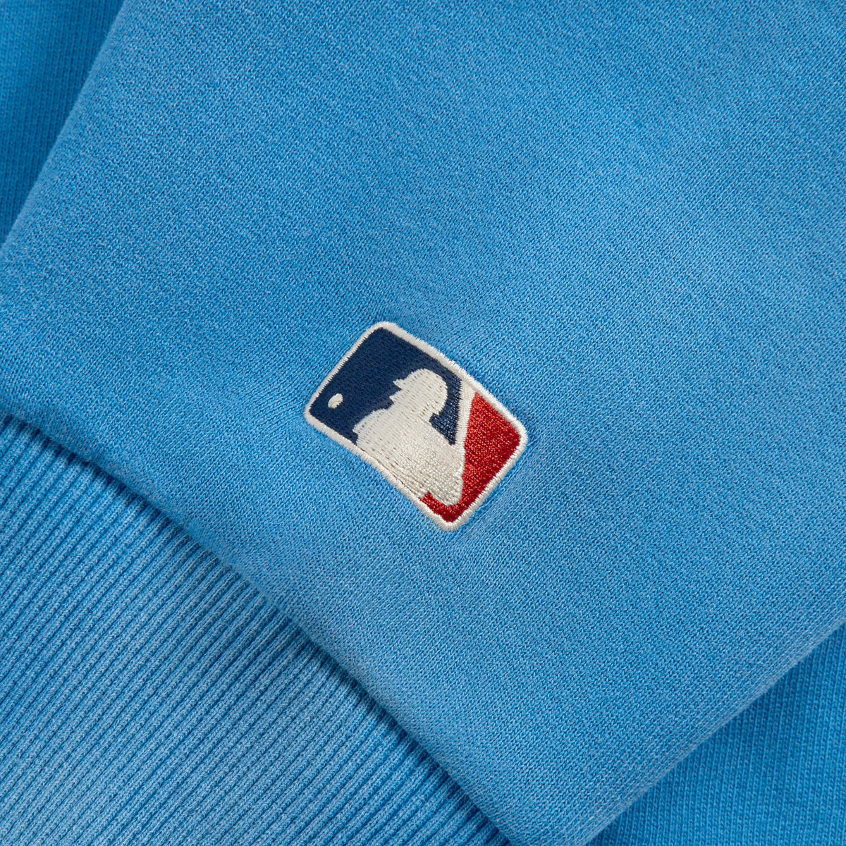 Kith for the New York Yankees Vintage Nelson Quarter Zip - Skylight
