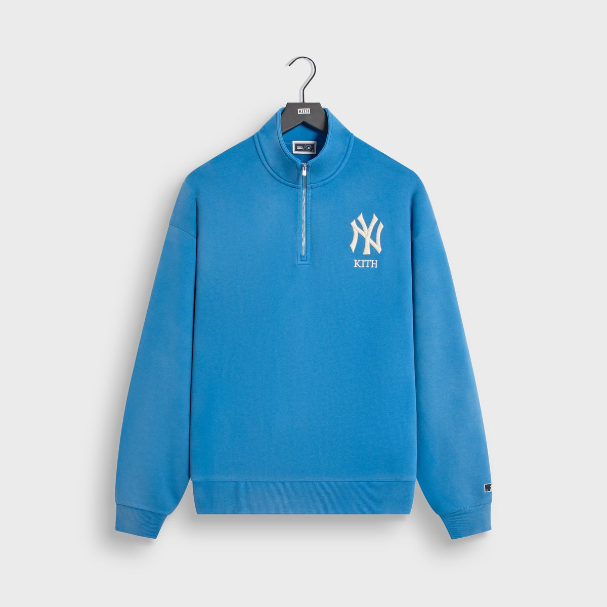 Kith for the New York Yankees Vintage Nelson Quarter Zip - Skylight - PH