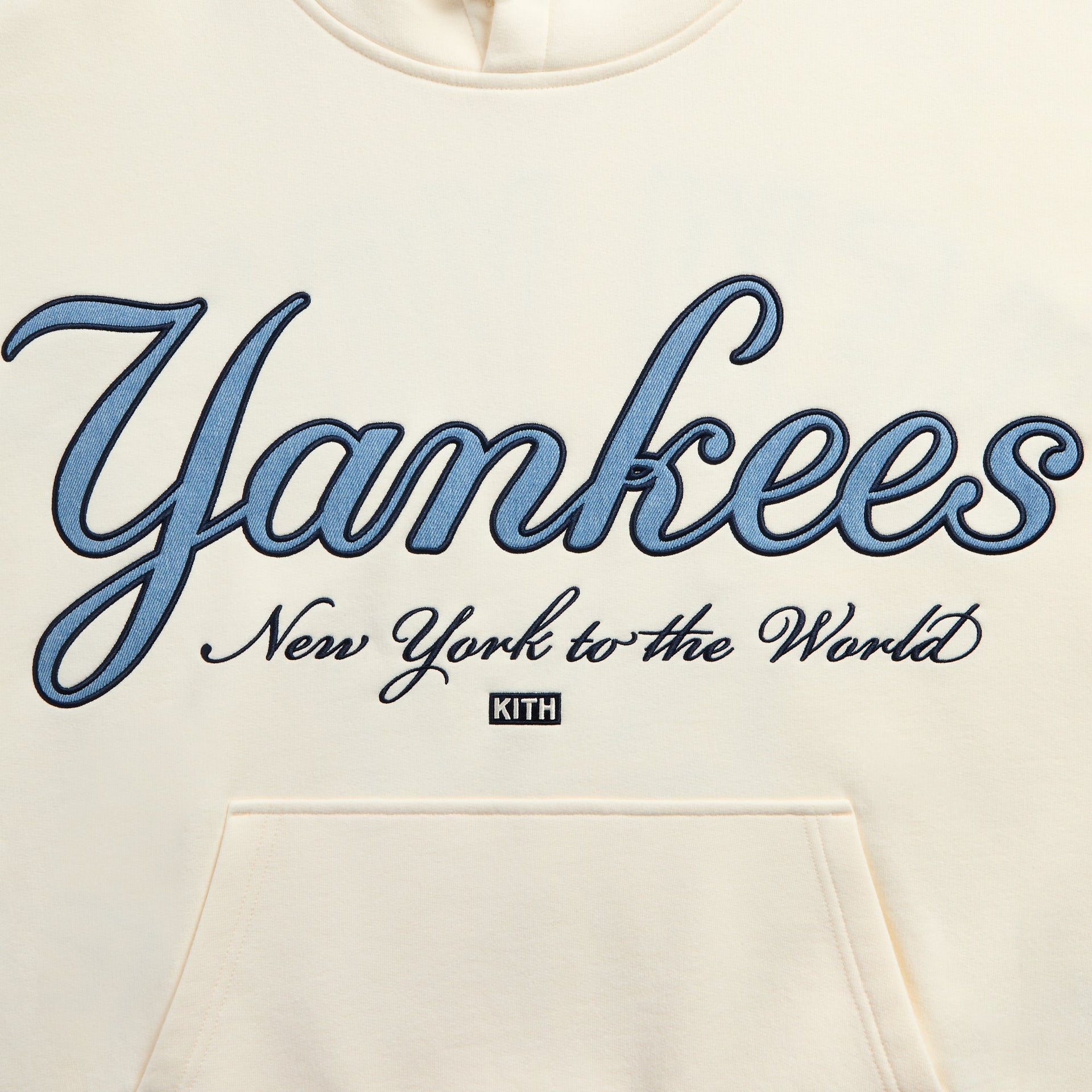 Kith for the New York Yankees Vintage Braxton Hoodie - Sandrift - PH
