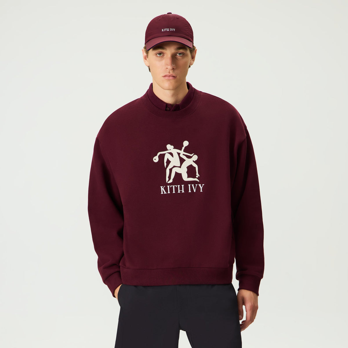 Kith Ivy Vintage Crewneck - Magma