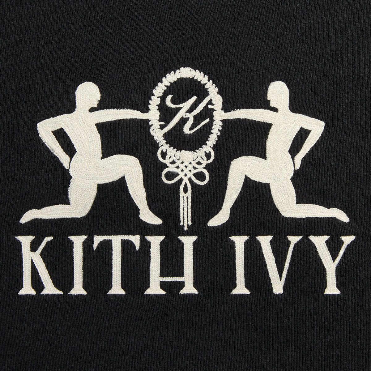 Kith Ivy Emblem Vintage Crewneck - Black