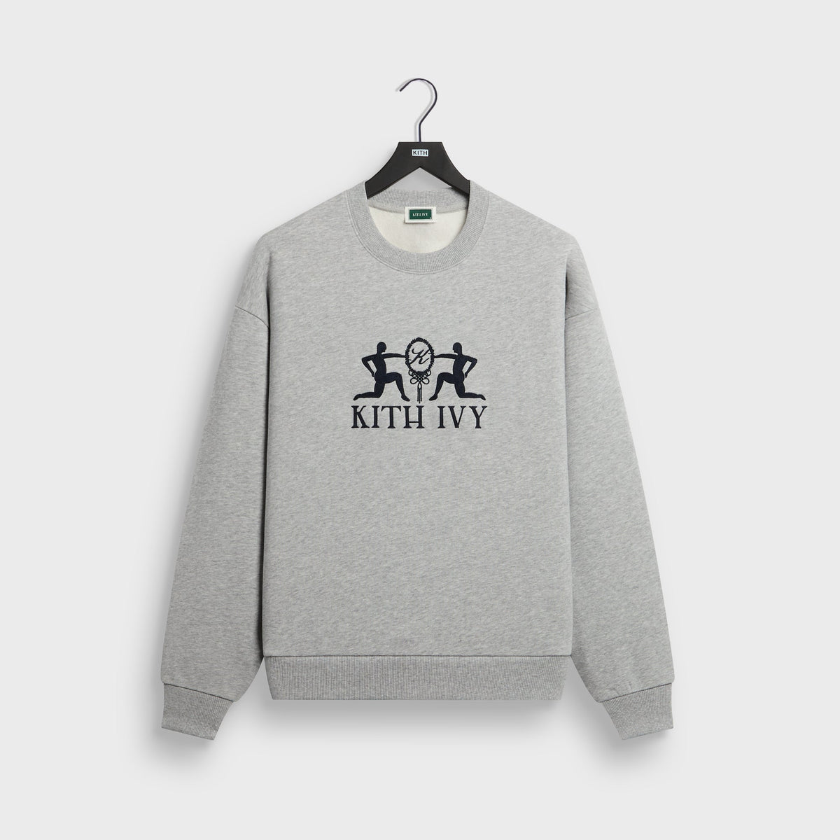 Kith Ivy Emblem Vintage Crewneck - Cool Heather Grey - PH