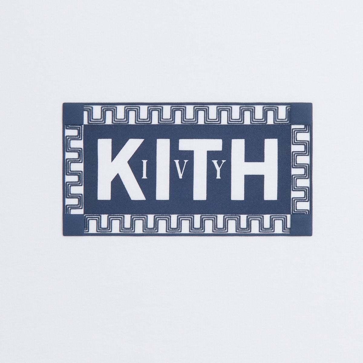 Kith Ivy Classic Logo Long Sleeve Tee - White