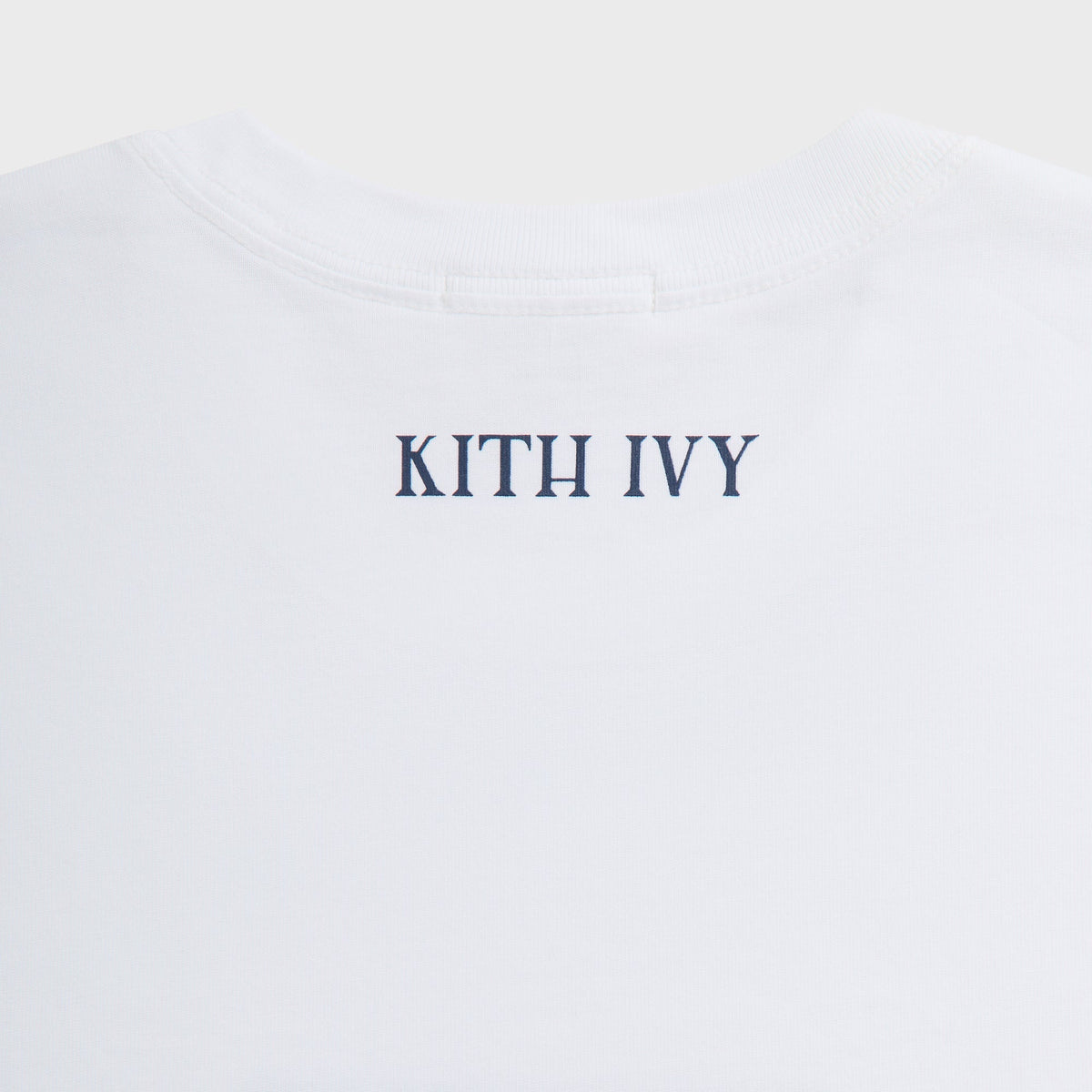 Kith Ivy Classic Logo Long Sleeve Tee - White - PH
