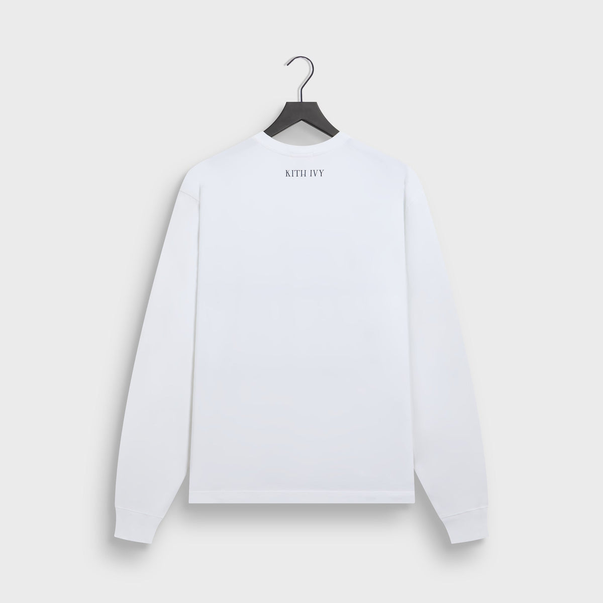 Kith Ivy Classic Logo Long Sleeve Tee - White - PH