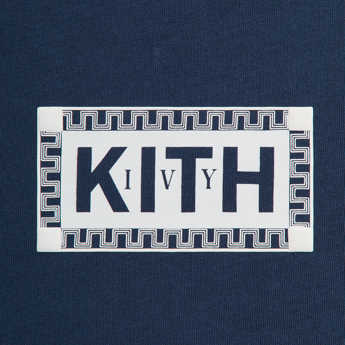 Kith Ivy Classic Logo Long Sleeve Tee - Nocturnal