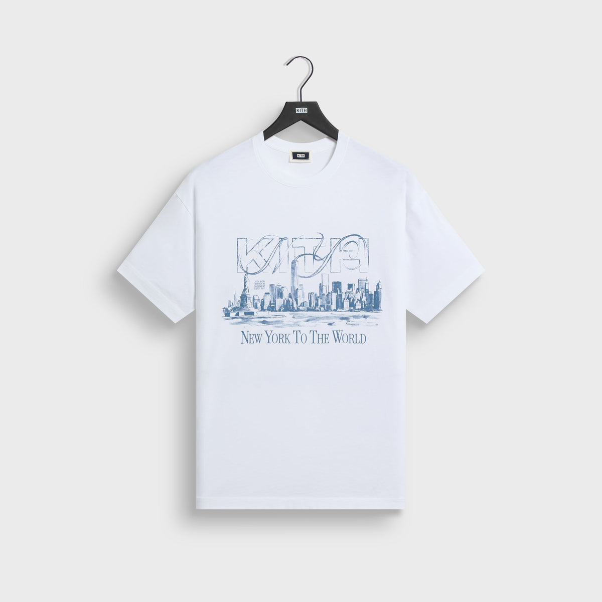 Kith Skyline Vintage Tee - White - PH