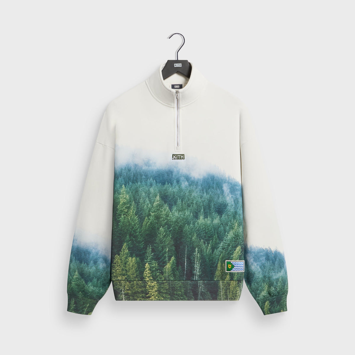 Kith Vancouver Nelson Quarter Zip - White - PH