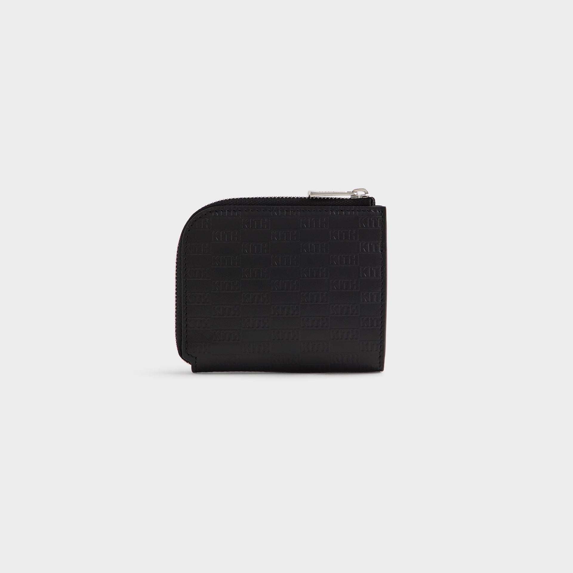 Kith Monogram Vachetta Zip Wallet - Black