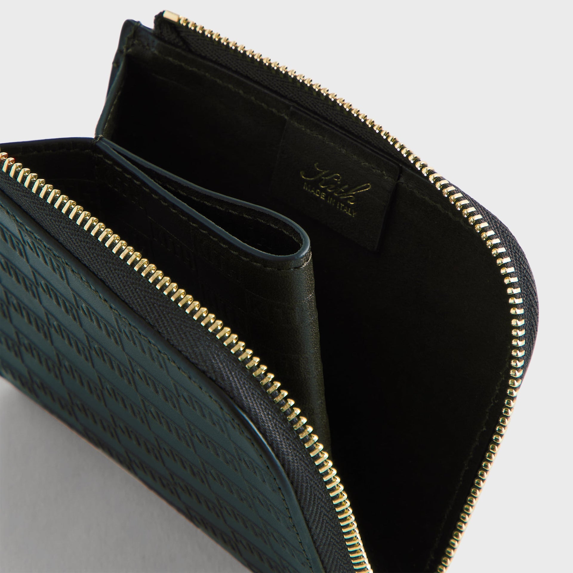 Kith Monogram Vachetta Zip Wallet - Equestrian