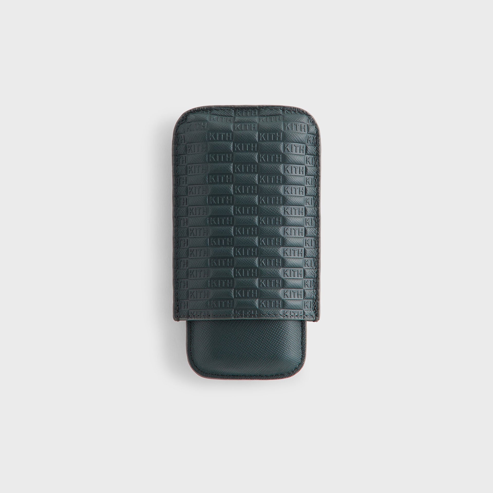 Kith Monogram Saffiano Leather Cigar Case - Stadium