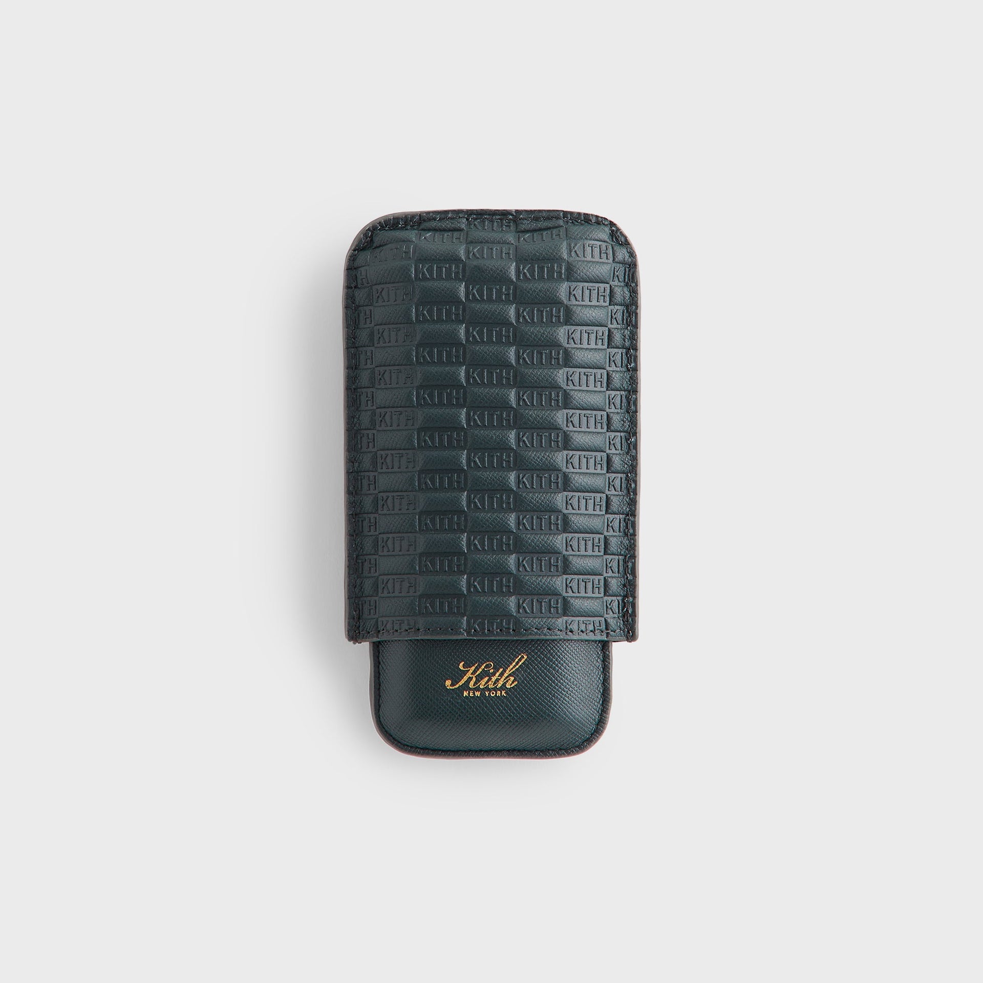 Kith Monogram Saffiano Leather Cigar Case - Stadium