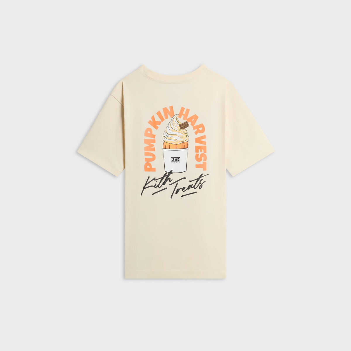 Kith Kids Treats Pumpkin Harvest Pocket Tee - Sandrift