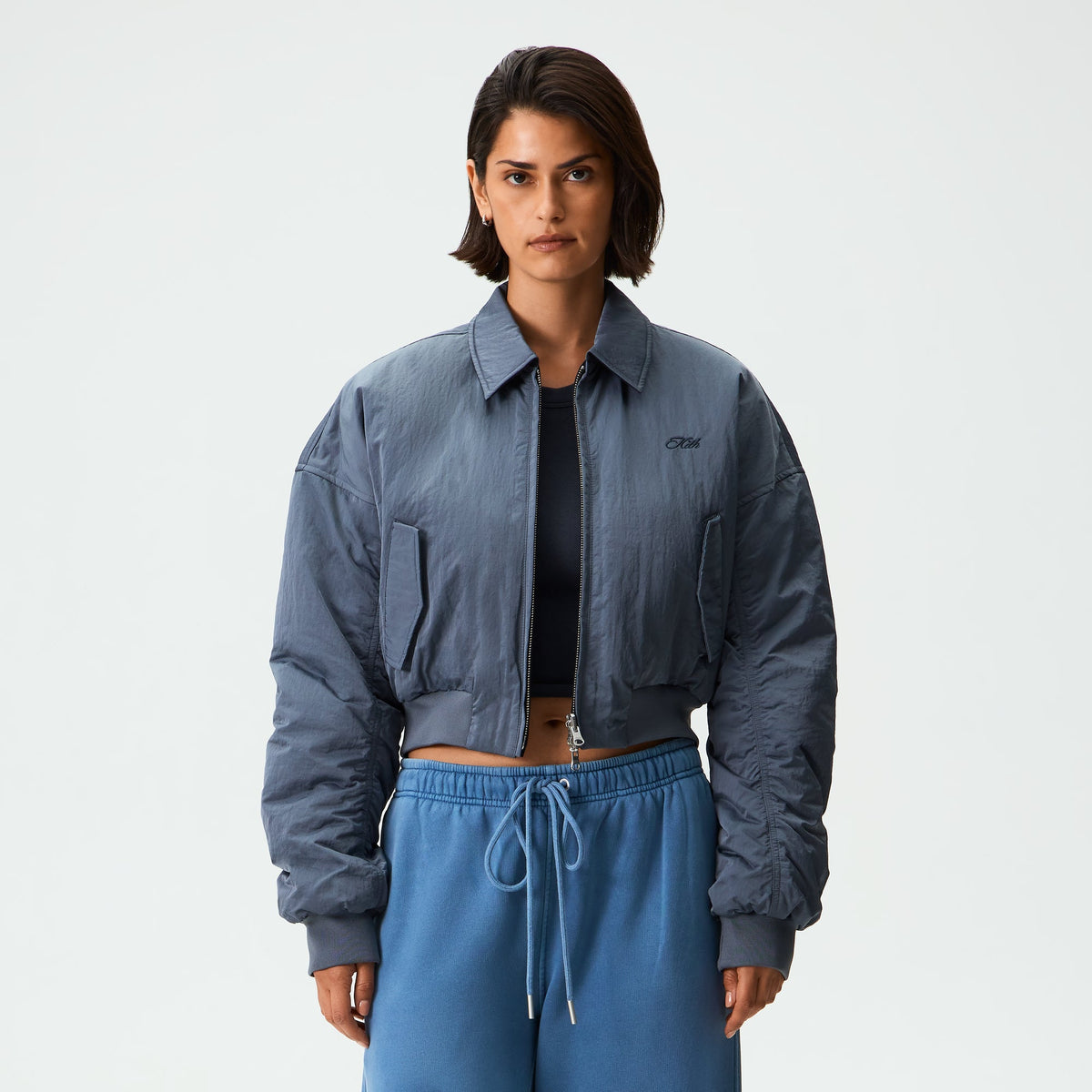 Kith Women Rydan Reversible Bomber Jacket - Asteroid