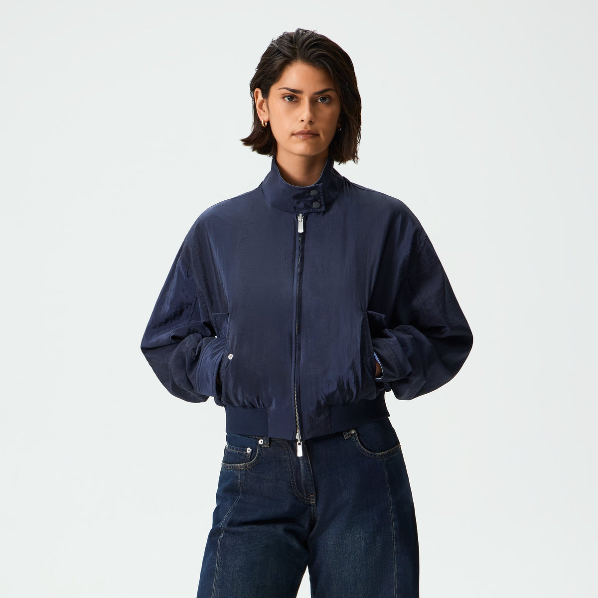 Kith Women Rogan Reversible Harrington Jacket - Placid