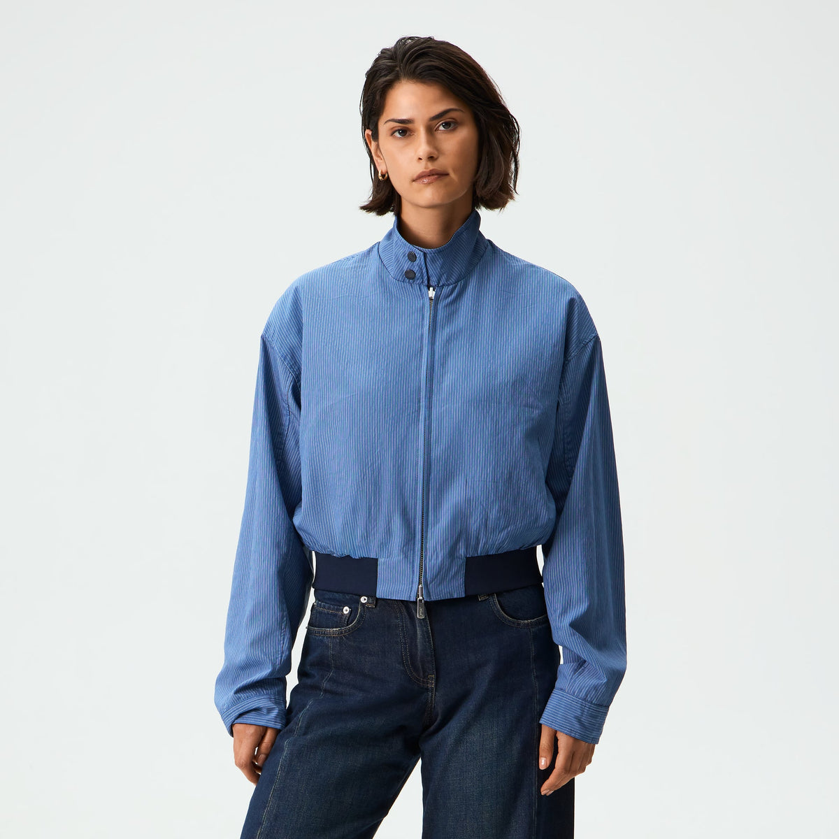 Kith Women Rogan Reversible Harrington Jacket - Placid